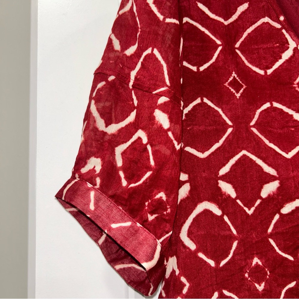 Evereve Hallie Shibori Top Women’s Small - Picture 4 of 8